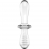 Satisfyer Doble Crystal Dildo Transparente