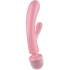 Satisfyer Triple Lover Masajeador Vibrador Rabbit Rosa