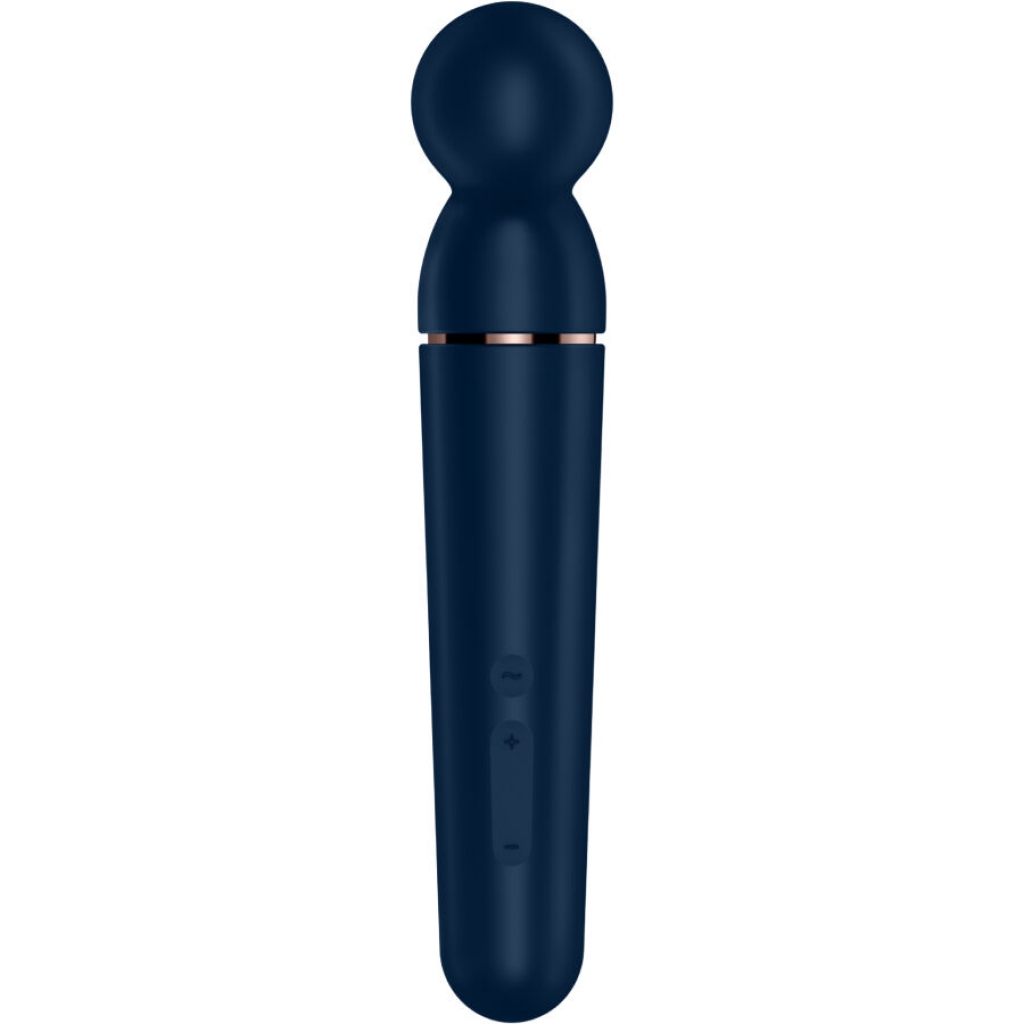 Masajeador Vibrador Satisfyer Planet Wand-er Color Azul