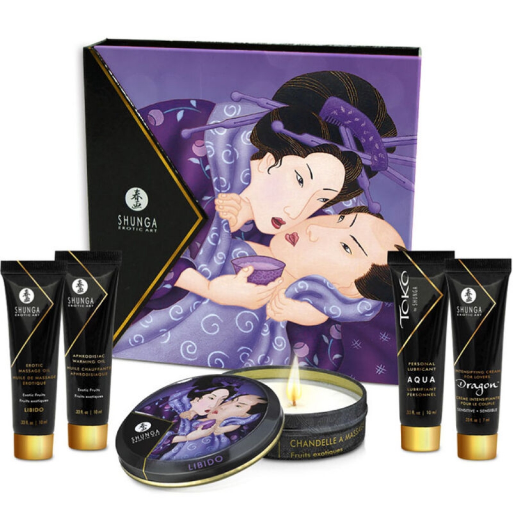 Shunga Secret Geisha: Set de Frutas Exóticas para Momentos Románticos