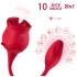 Succionador de Clítoris y Vibrador Armony 10 Modos Rojo