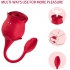 Succionador de Clítoris y Vibrador Armony 10 Modos Rojo