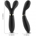 Masajeador & Vibrador Armony Y-wand Doble Cabezal Negro