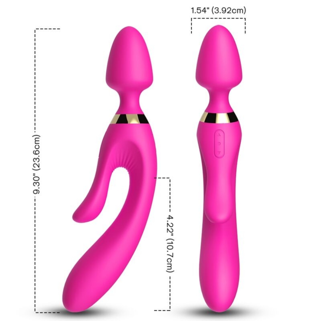 Armony Masajeador & Vibrador Rabbit Fucsia