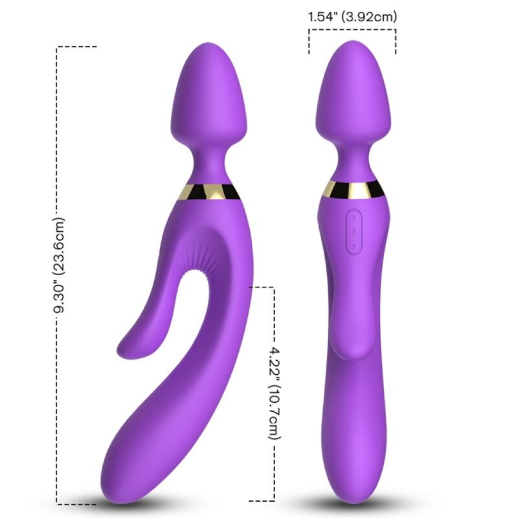 Armony Masajeador y Vibrador Rabbit Violeta