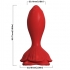 Armony - Rosa Vibrador & Plug Anal Control Remoto Rojo