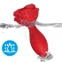 Armony - Rosa Vibrador & Plug Anal Control Remoto Rojo