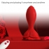 Armony - Rosa Vibrador & Plug Anal Control Remoto Rojo