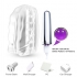 Masturbador y Vibrador Transparente Armony Master