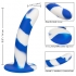 Admiral Swirl Dildo Flexible - Estímulo Adaptable