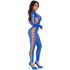 Leg Avenue Bodystocking Tobillo Reckless Azul