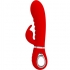 Vibrador Punto G Multifunción Rojo - Pretty Love Prescott