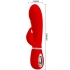 Vibrador Punto G Multifunción Rojo - Pretty Love Prescott