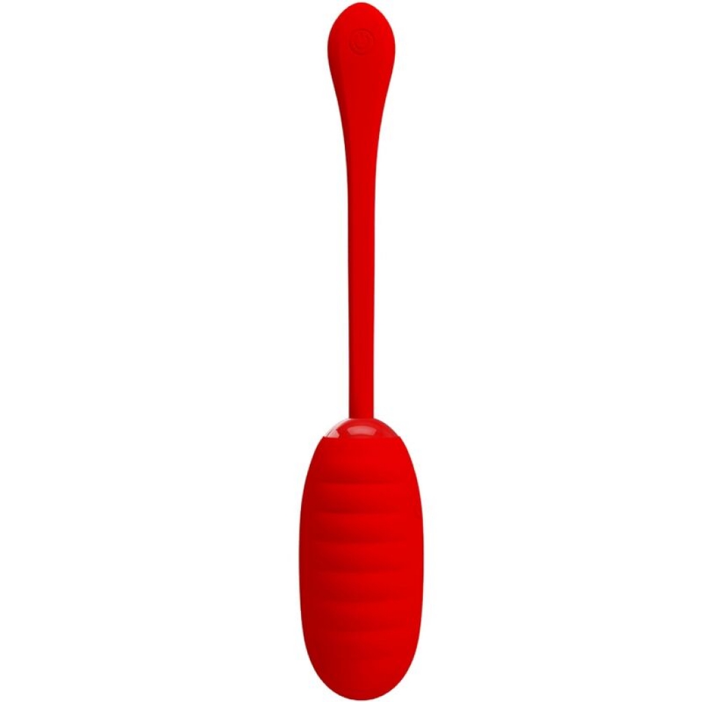 Huevo Vibrador Recargable Pretty Love Kirk - Rojo