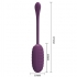 Huevo Vibrador Recargable Pretty Love Casper Morado