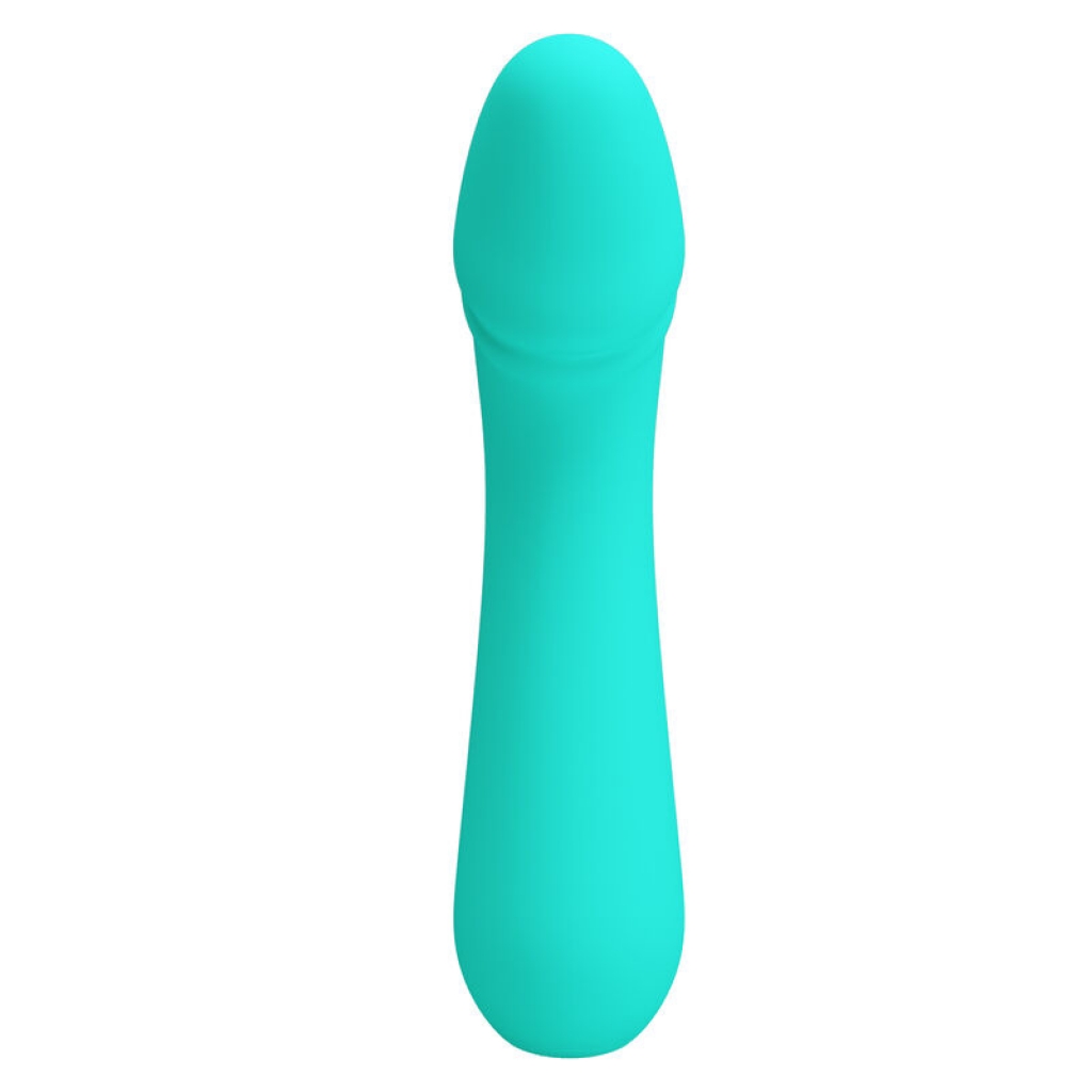 Pretty Love Cetus Vibrador Recargable Verde Agua - Diseño y Funcionalidad