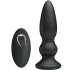 Vibrador Potente Control Remoto Anal Plug Negro