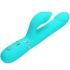 Vibrador Conejo Perlas Verde Agua - Pretty Love