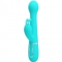 Vibrador Rabbit Pretty Love Dejon 3 en 1 Multifunción Verde Agua