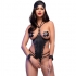 Set Body Crotchless Chilirose CR 4638 Negro S/M