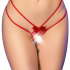 Babydoll & Tanga Crotchless Chilirose CR 4695 Rojo L/XL