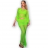 Chilirose CR 4666 Top y Falda Verde - Talla S/M