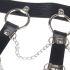 Arnés De Pecho Cadenas Cuero Negro Subblime Talla Única