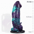 Basilisk Dildo Doble Placer Escamoso Tamaño Grande