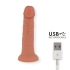 Dildo Silicona Vibrante Medium Bogotá - 20 Cm con App Gratuita