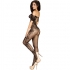 Bodystocking Crotchless Chilirose CR 3525 Negro S/M