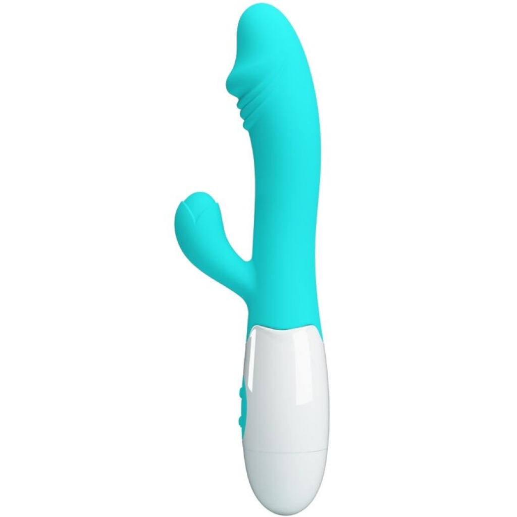 Vibrador Punto G Pretty Love Snappy Verde Agua