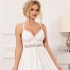 Babydoll Subblime Blanco con Escote en V y Detalles de Lazos