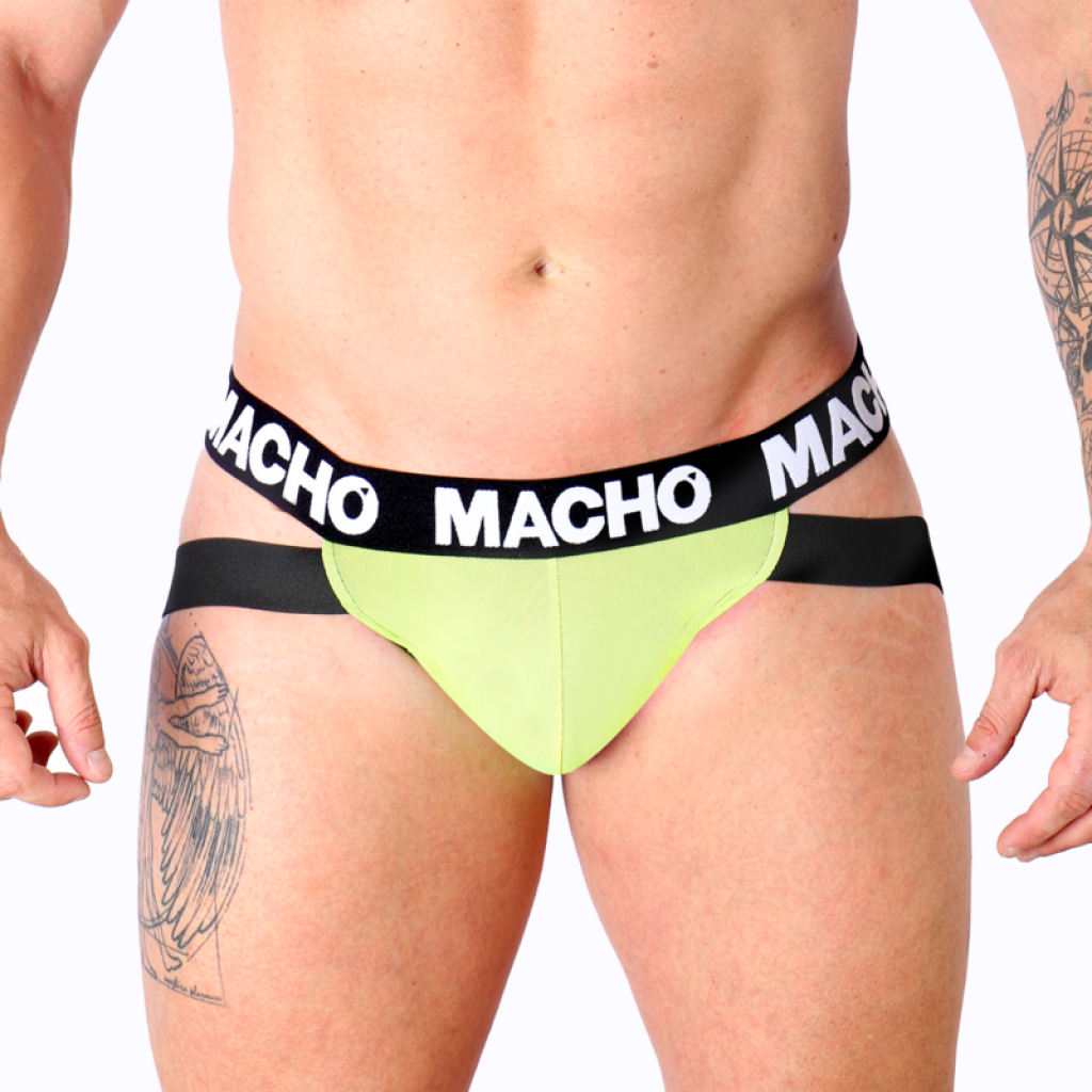 Jock Amarillo MX28F: Estilo y Soporte XL