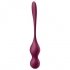 Bolas Vibradoras Satisfyer Love Birds Vary - Rojo Vino