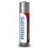 Pilas Alkalinas Philips AAA LR03 - Paquete de 4