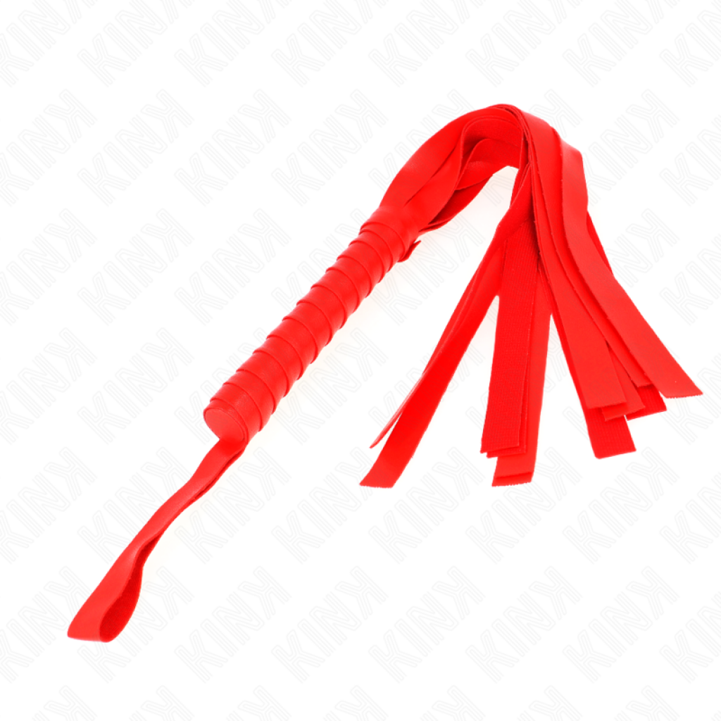 Kink - Látigo de Cola Ancha Rojo 48.5 cm