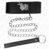 Collar con Correa Kink - Negro Ajustable 65 cm