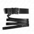 Collar con Correa Kink Ajustable - Negro