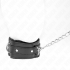 Kink - Collar Con Correa 65 Cm Con Restricciones Negro Ajustable 36-42 Cm X