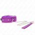 Collar Con Correa 65 Cm Con Restricciones Morado Kink