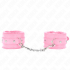 Kink - Muñequeras Forradas Premium Rosa con Correa Rosa Ajustable 17-29 cm