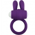 Anillo Vibrador de Silicona Morado Armony