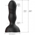 Armony - Extreme A Bloom Rosa Vibrador & Plug Anal Control Remoto Negro