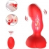 Armony - Extreme A Bloom Rosa Vibrador & Plug Anal Control Remoto Rojo