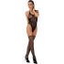 Set Body + Medias Livco Corsetti Fashion Flammen LC 17355 Negro Talla Única