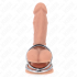 Anillo Pene Triple Metal Cromado de Kink