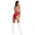 Body Navideño Crotchless de Livco Corsetti - Santas Lace Lady Talla S/M