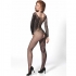 Passion - Bs 107 Bodystocking Negro Talla Única