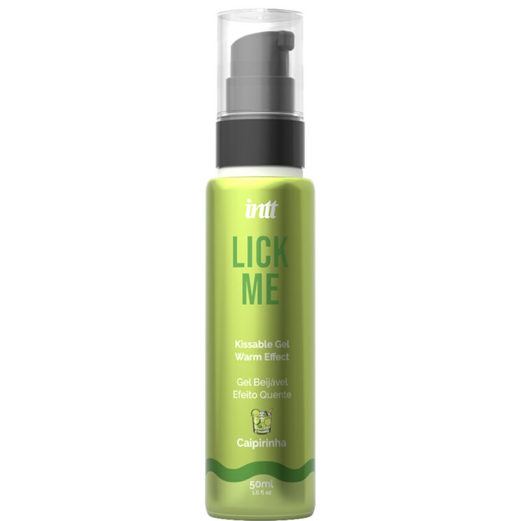 Intt -  Lick Me Gel Comestible Sabor Caipirinha Efecto Calor