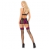 Camisa y Tanga Sidonia Livco Corsetti Fashion - Negro/Fucsia S/M